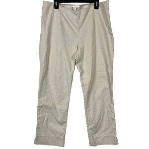 Chico's Beige Straight Leg Pants